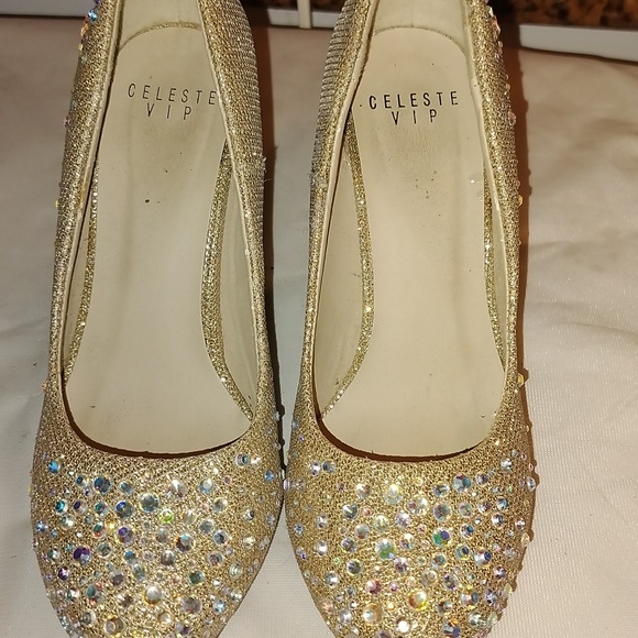 Celeste Vip completely with rhinestone embellishments, size 5 1/2 - Picture 7 of 7